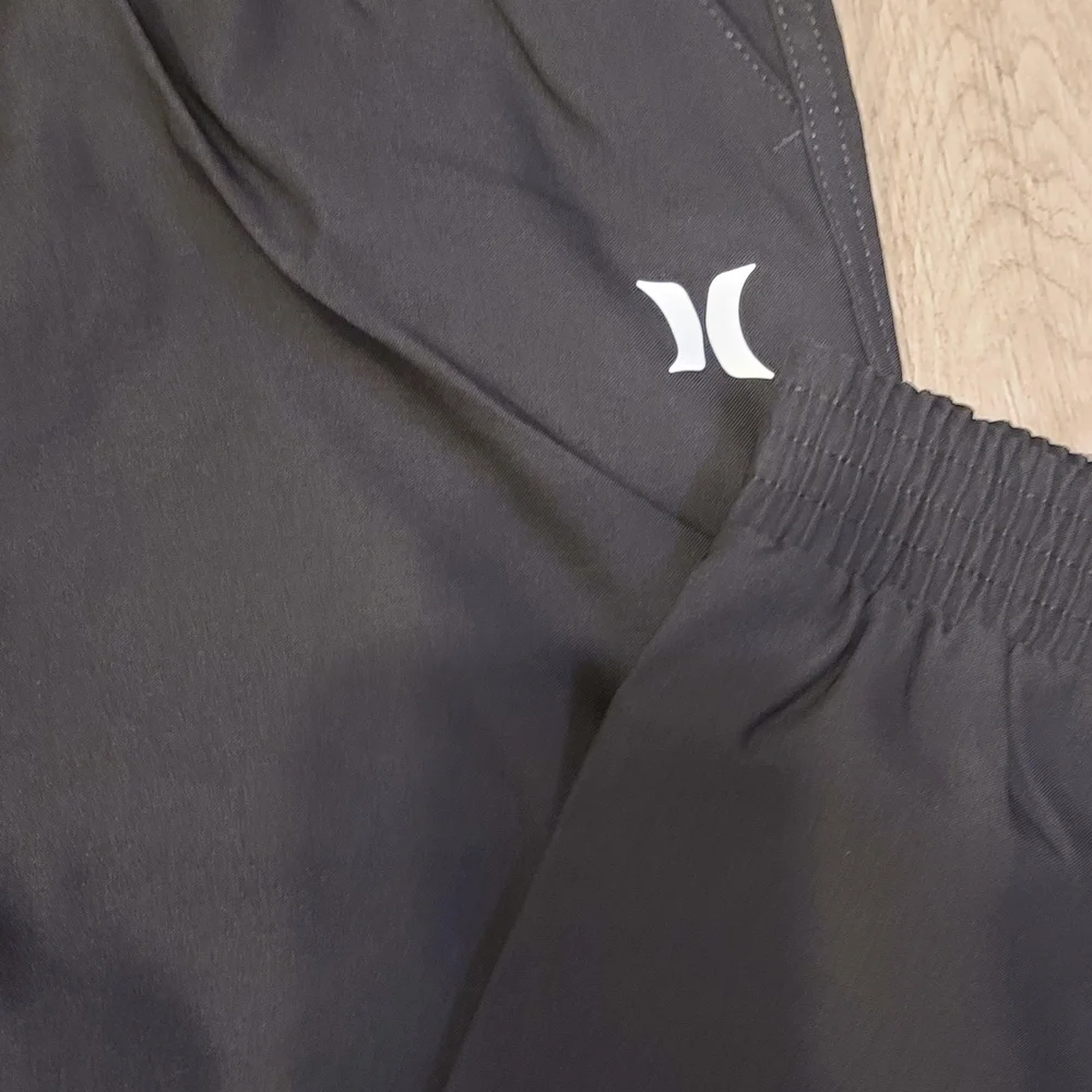 Boys Black Hurley Sweatpants Size 14/16 - Picture 3 of 6
